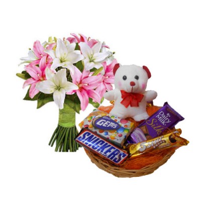 Send Mother's Day Flowers n Cakes to hyderabad