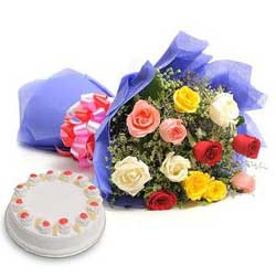 Deliver Mother's Day Flowers n Cakes to hyderabad