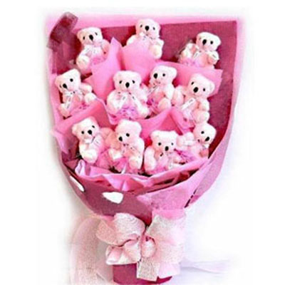 Send Birthday Softtoys and Flowers to Hyderabad